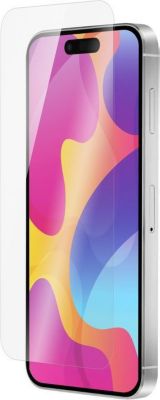 Protège écran QDOS pour iPhone 15 OptiGuard Eco Glass Anti-