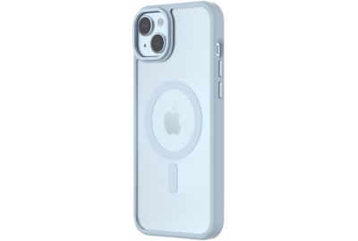 Coque bumper QDOS Iphone 15 Plus MagSafe Hybrid SNAP Bleu