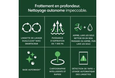Robot Aspirateur Laveur IROBOT Roomba Plus 405 G185040