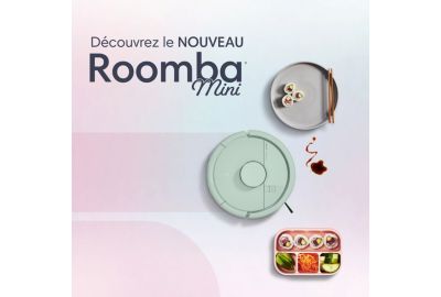 Robot Aspirateur Laveur IROBOT Roomba Mini Mint F155440