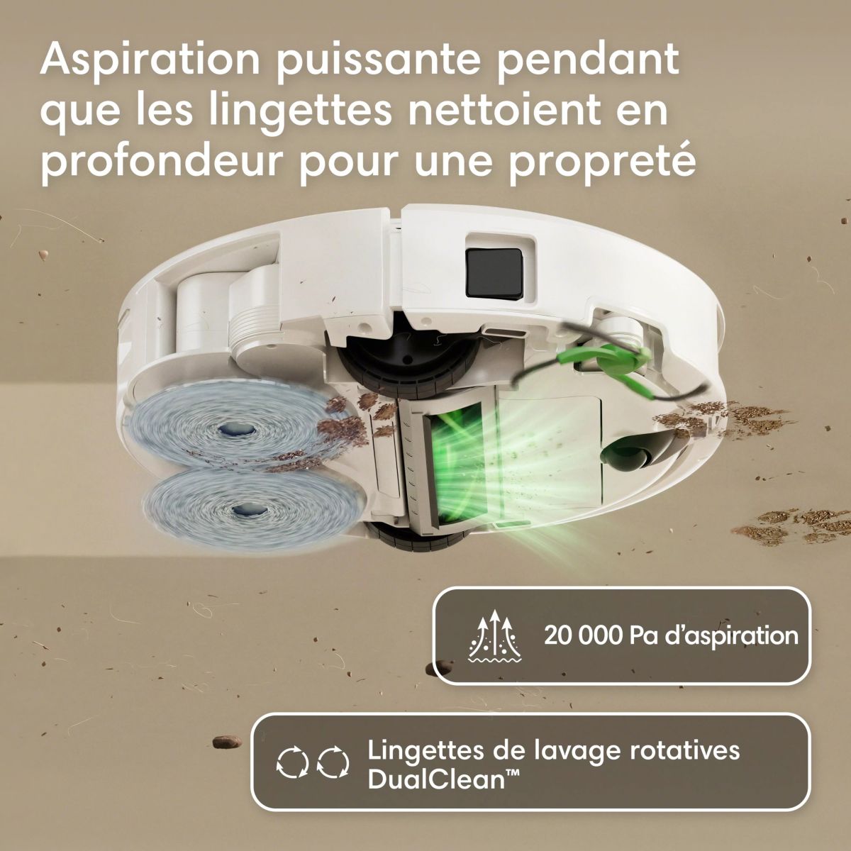 iRobot Roomba Plus 415 Combo + AutoWash Dock G285040 — vue 2