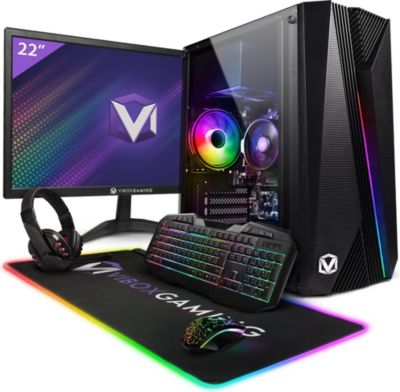PC Gamer VIBOX 3200G • 8 Go RAM • 480 Go SSD • Linux OS