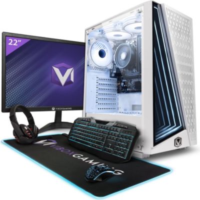 PC Gamer VIBOX I-90 | 3200G, Linux, 22"