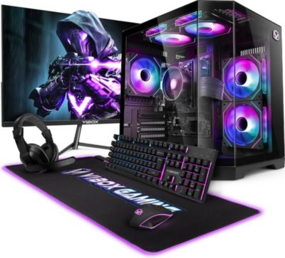 PC Gamer VIBOX 3200G • 16 Go • 500 Go SSD • Linux OS