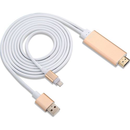 12€ sur Adaptateur Lightning vers HDMI TV AV Câble Pour iPad iPhone -  Adaptateur et convertisseur - Achat & prix
