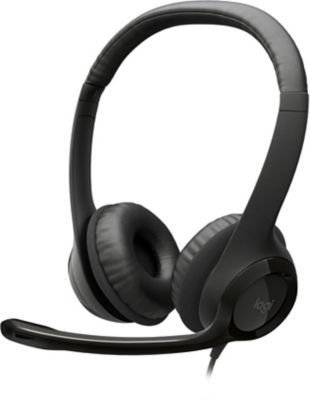 Casque audio Casque Bluetooth avec micro Boom, Bluetooth écouteur antibruit  casque de jeu, casque Bluetooth avec micro pour - black