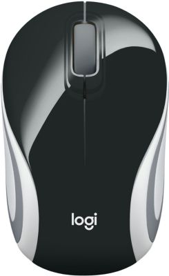 Tapis de souris ESSENTIELB Repose-poignet Noir + Souris filaire LOGITECH M90