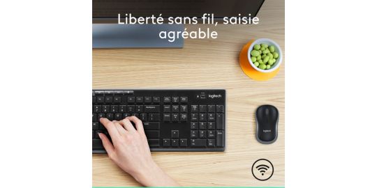Clavier+Souris LOGITECH MK270 Wireless D