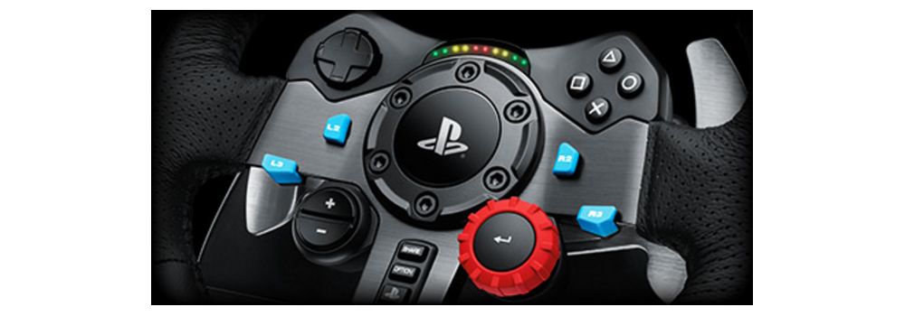Volant compatible PC PS3 PS4 G29 Driving Force Logitech