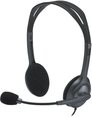 Hama Casque avec Microphone (Casque Filaire, Port USB A, Aux, Casque stéréo  avec câble, Casque Supra-auriculaire, Casque PC avec Bras Microphone et