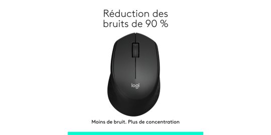 Souris LOGITECH M330 SILENT PLUS Noir