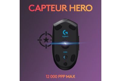 Souris Gamer Sans Fil LOGITECH G305 BLACK EWR2