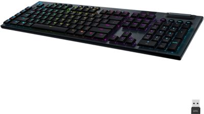 Clavier gamer sans fil LOGITECH G915 LIGHTSPEED RVB mécanique sans fil -