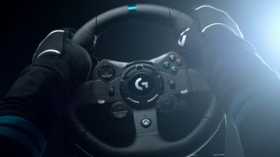 Voir la vidéo pour Volant + Pédalier LOGITECH G923 PS4/PS5/PC