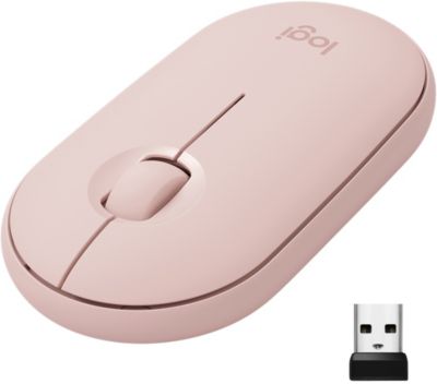 Souris sans fil LOGITECH Pebble M350 Wireless Rose