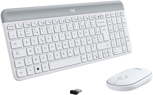 Logitech MK235 - ensemble clavier sans fil et souris sans fil Pas Cher