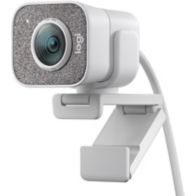 Webcam LOGITECH Streamcam Off White double microphone