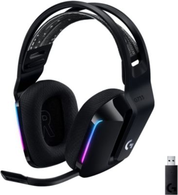 Casque gamer LOGITECH G733 Lightspeed Black