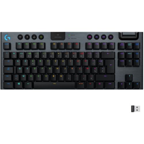 Clavier Gaming mécanique sans fil Azerty Logitech G PRO X TKL Lightspeed  Noir - Clavier - Achat & prix