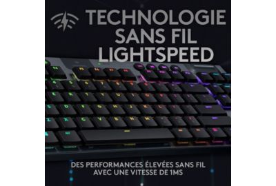 Clavier LOGITECH G915 TKL LIGHTSPEED RVB