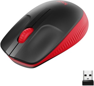 Souris sans fil LOGITECH Ambidextre M190 Rouge Souris sans fil LOGITECH Ambidextre M190 Rouge
