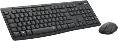 LOGITECH MK540 Noir Pack clavier souris sans fil - AZERTY avec Quadrimedia