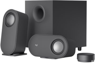 Enceinte PC LOGITECH Z407 bluetooth Graphite | Boulanger
