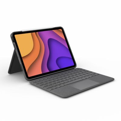 Etui LOGITECH Combo Touch IPAD Air 4/5ème Gen Gris