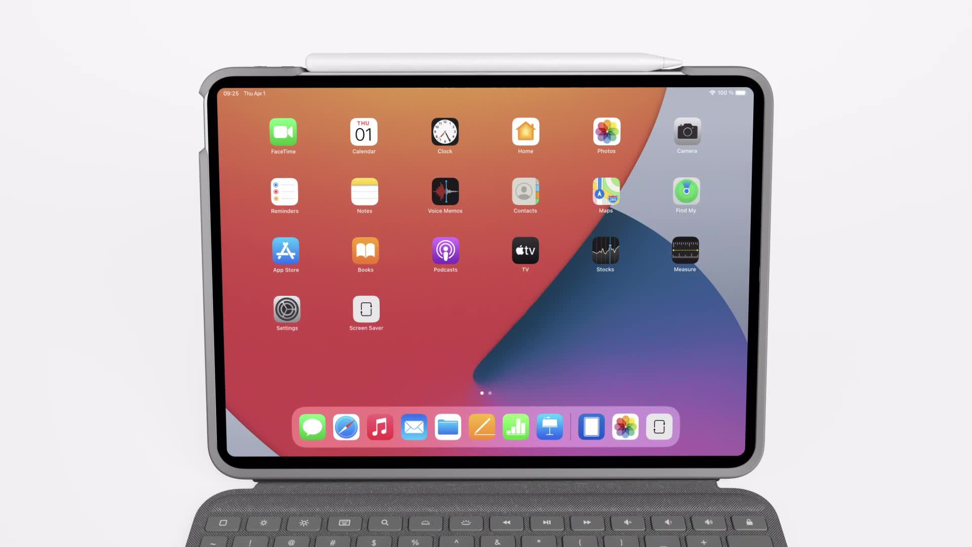 Étui Folio Touch de Logitech avec clavier et trackpad pour iPad Air (5ᵉ  génération) - Apple (FR)