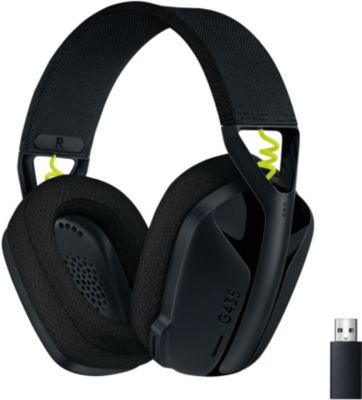 Casque gamer LOGITECH G435 Lightspeed Bluetooth Noir