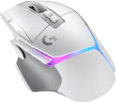 Logitech Souris gamer G502X PLUS Lightspeed RVB Blanc pas cher 