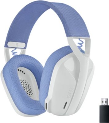 Casque gamer LOGITECH G435 Lightspeed Bluetooth Blanc Casque gamer LOGITECH G435 Lightspeed Bluetooth Blanc