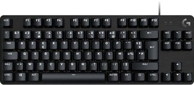 LOGITECH CLAVIER GAMING G512 CARBON LIGHTSYNC RVB avec switchs GX Brown et  relais USB mécanique pas cher 