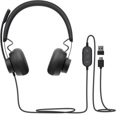 Logitech Micro-Casques Gaming Sans Fil Zone Vibe 100 Blanc