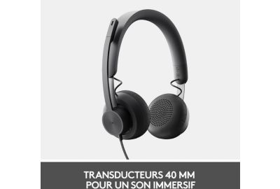 Micro-casque LOGITECH Zone 750 Graphite
