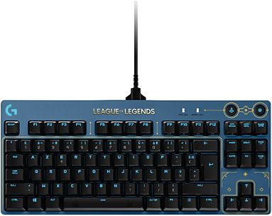 Clavier mécanique Logitech G PRO Gaming League of Legends Edition : Test &  Avis - GAMEWAVE