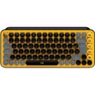 Clavier sans fil LOGITECH POP Keys Multidispositif-Blast jaune