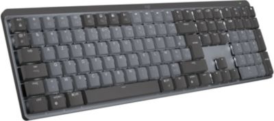 Clavier mécanique Logitech MX clicky mini sans fil éclairé - Graphite