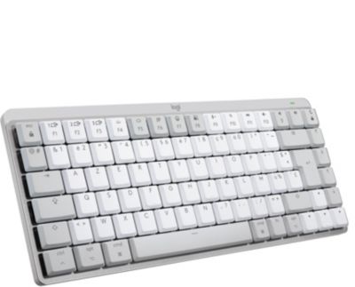 Clavier sans fil LOGITECH MX Mechanical Mini pour Mac Gris Pale