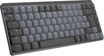 Logitech - Clavier sans fil pour Mac - MX Mechanical Mini - Gris Sidéral