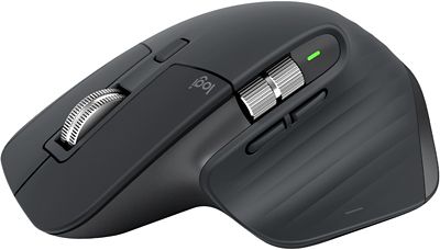 Souris sans fil Logitech MX Vertical graphite sur