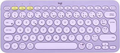 Clavier sans fil LOGITECH K380 Bluetooth Lavande