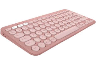 Clavier sans fil LOGITECH Pebble 2 K380s Rose
