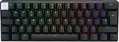 Clavier gamer sans fil LOGITECH G PRO X 60 LIGHTSPEED NOIR