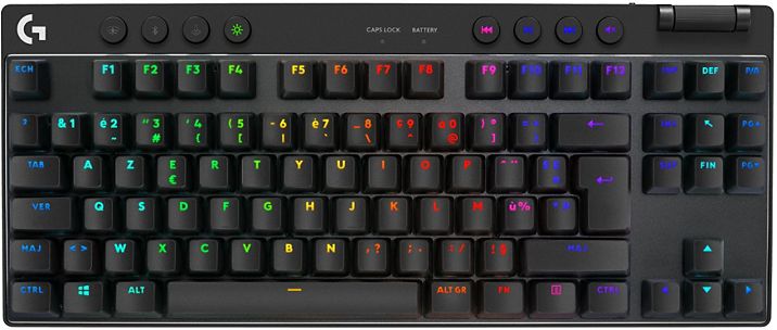 Test Logitech G PRO X TKL : un clavier sans-fil taillé pour la