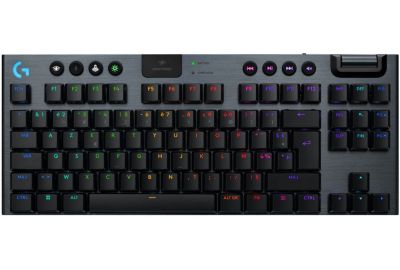 Clavier gamer sans fil LOGITECH G915 X Lightspeed TKL Clicky Noir