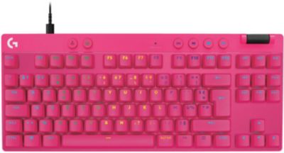 Clavier gamer LOGITECH G Pro X TKL Rapid Magenta