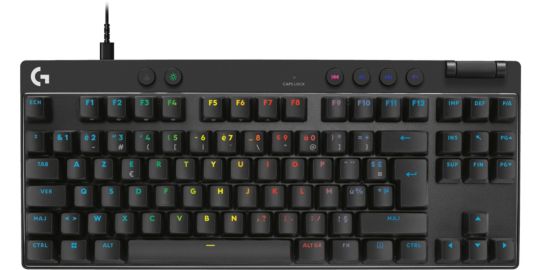Clavier gamer LOGITECH G Pro X TKL Rapid  Noir