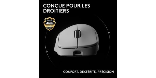 Souris Gamer Sans Fil LOGITECH G PRO X SUPERLIGHT 2 DEX LIGHTSPEED WH