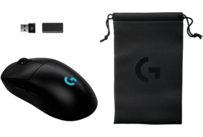 Souris Gamer Sans Fil LOGITECH Pro 2 Lightspeed noir+ Pochette+dongle
